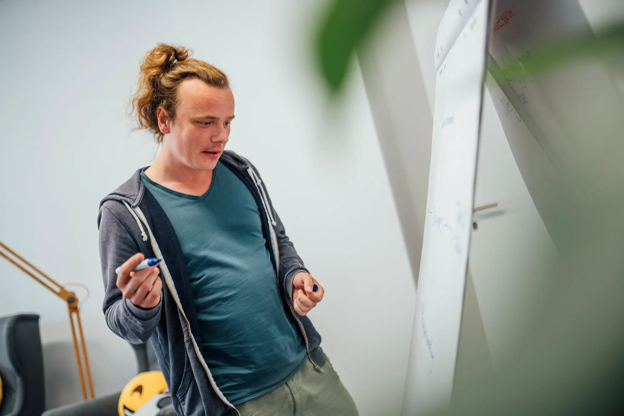 Planung einer MCP-Server-Architektur am Flipchart